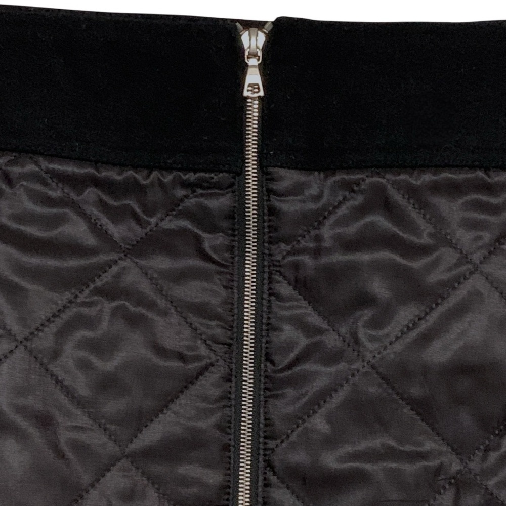 Dries Van Noten Quilted Skirt In Black | Size 38 - Picture 7 of 11